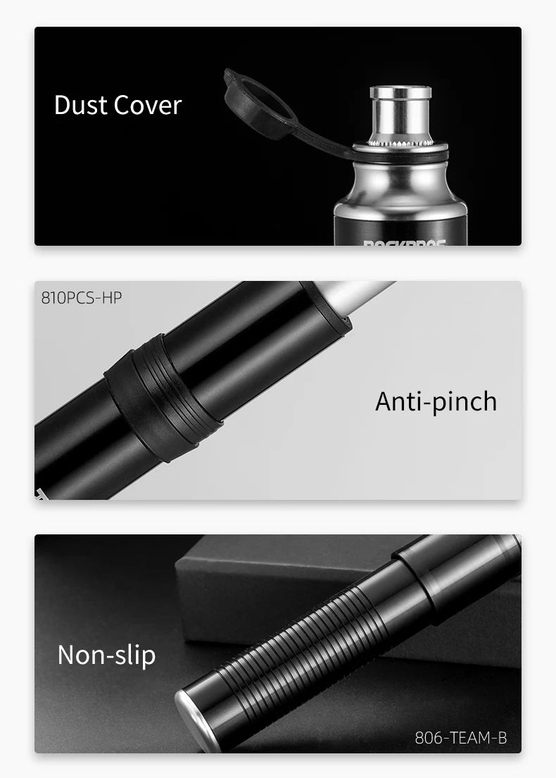 ROCKBROS Mini Bike Pump 110PSI