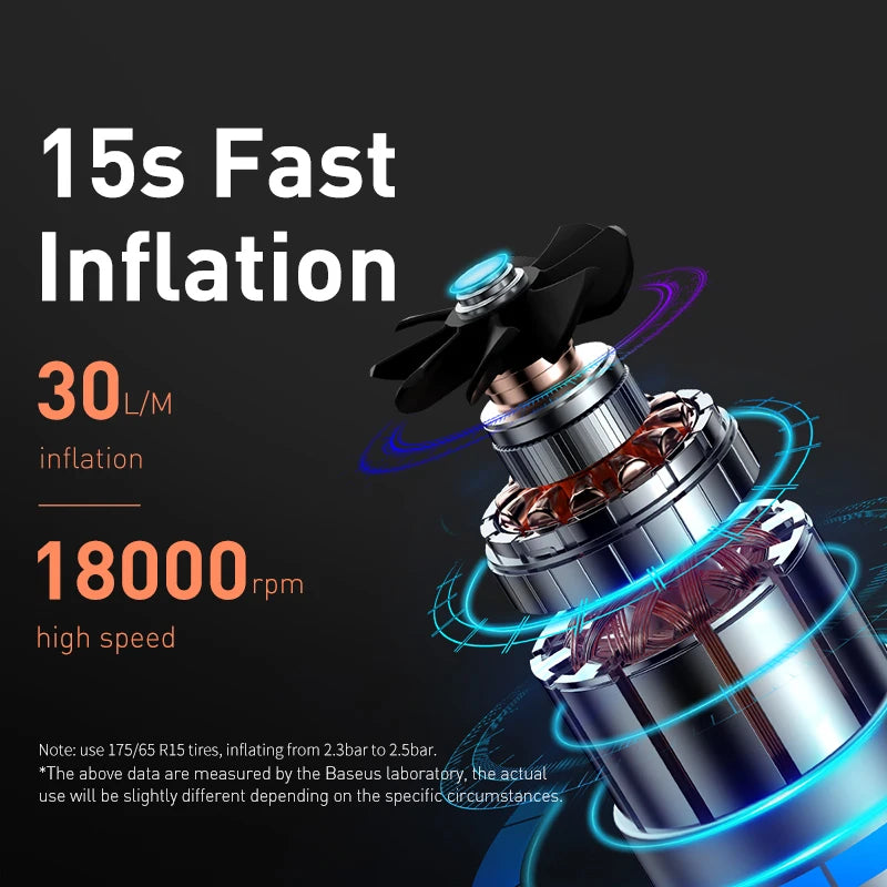Baseus 12V Tire Inflator