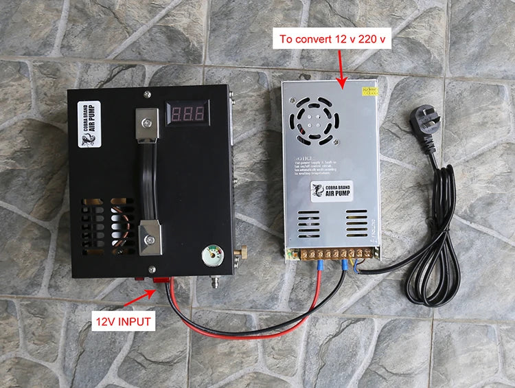 كمبروسر هواء PCP 4500PSI