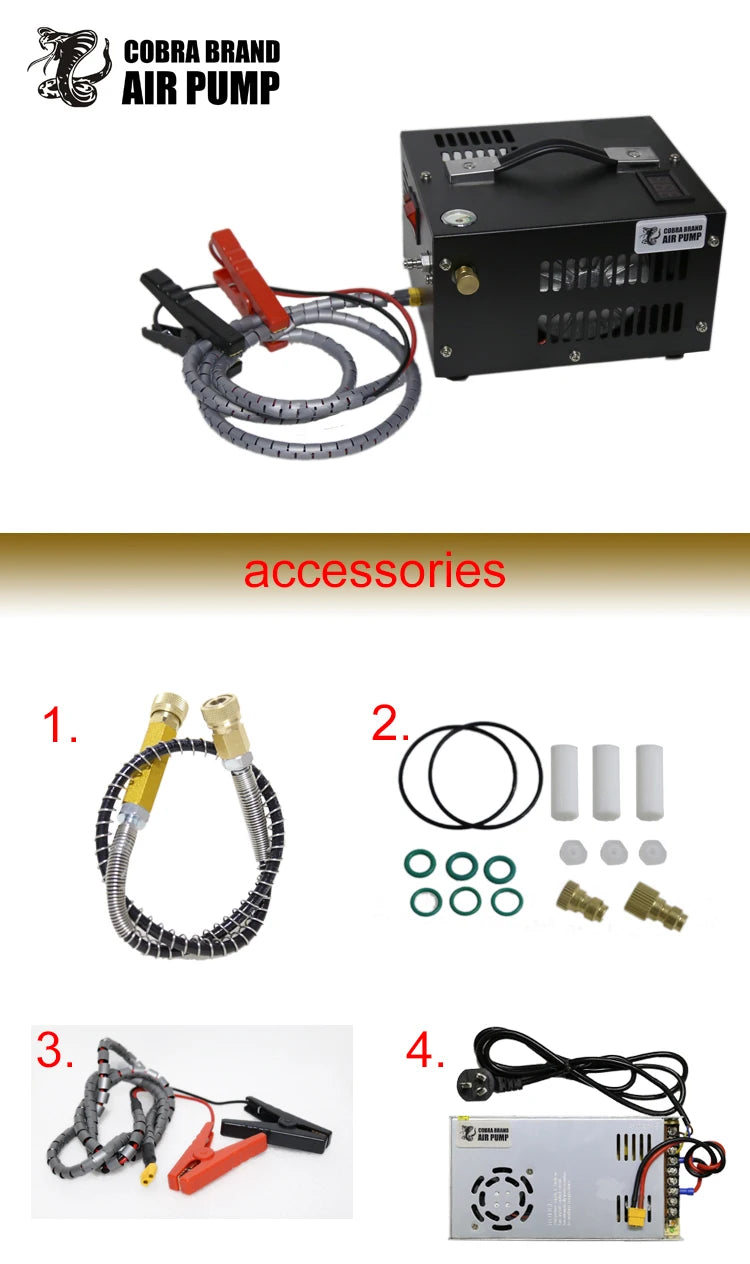كمبروسر هواء PCP 4500PSI