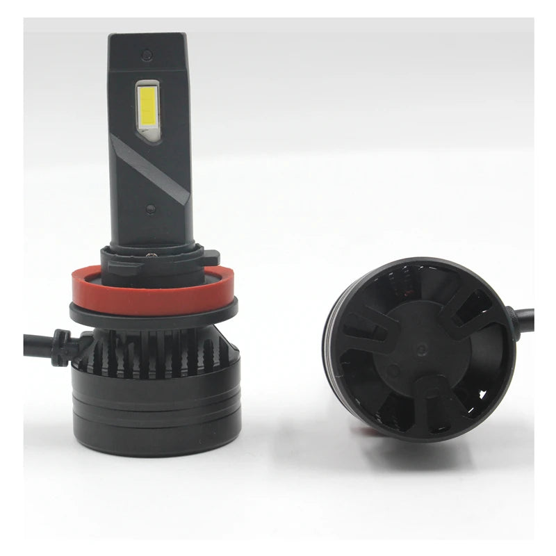 طقم مصابيح أمامية F3 LED بقوة 90 واط بتقنية Canbus