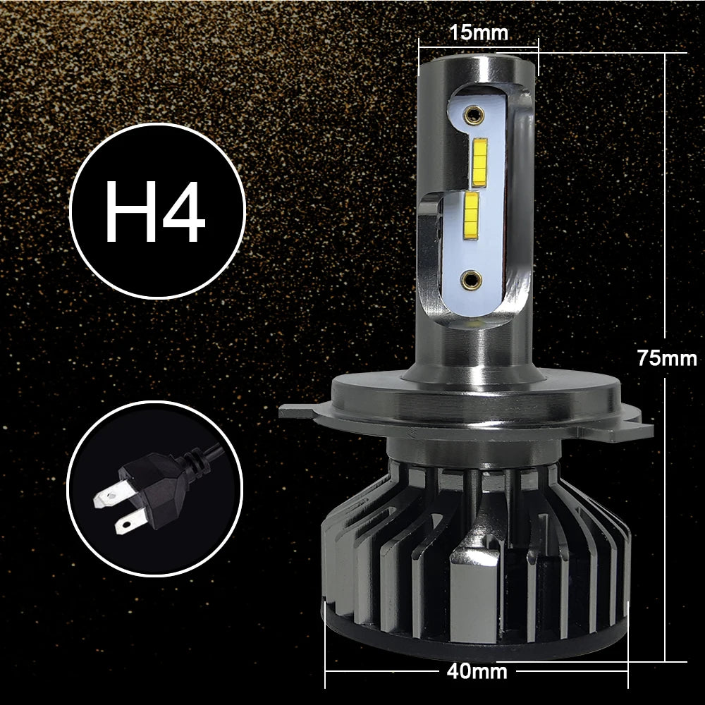 LED Headlight 20000LM 6500K
