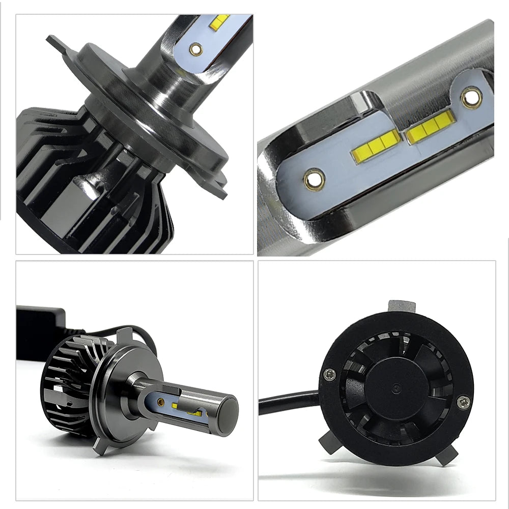 LED Headlight 20000LM 6500K