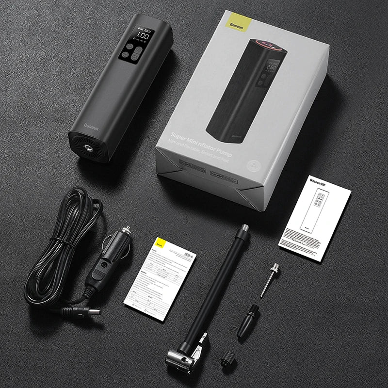 Smart 12V Tire Inflator Pump