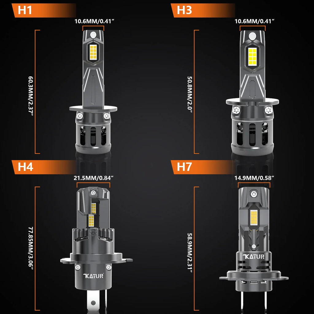 H8/H11 LED Headlight 100W 20000LM Canbus