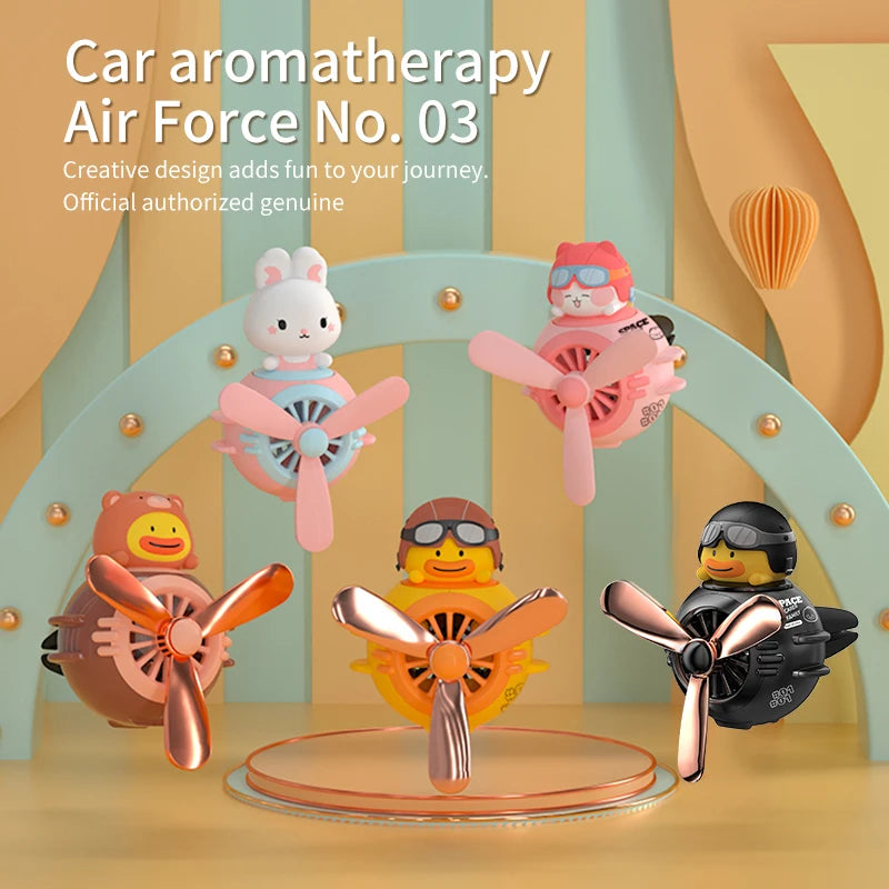 Magnetic Cartoon Car Vent Clip