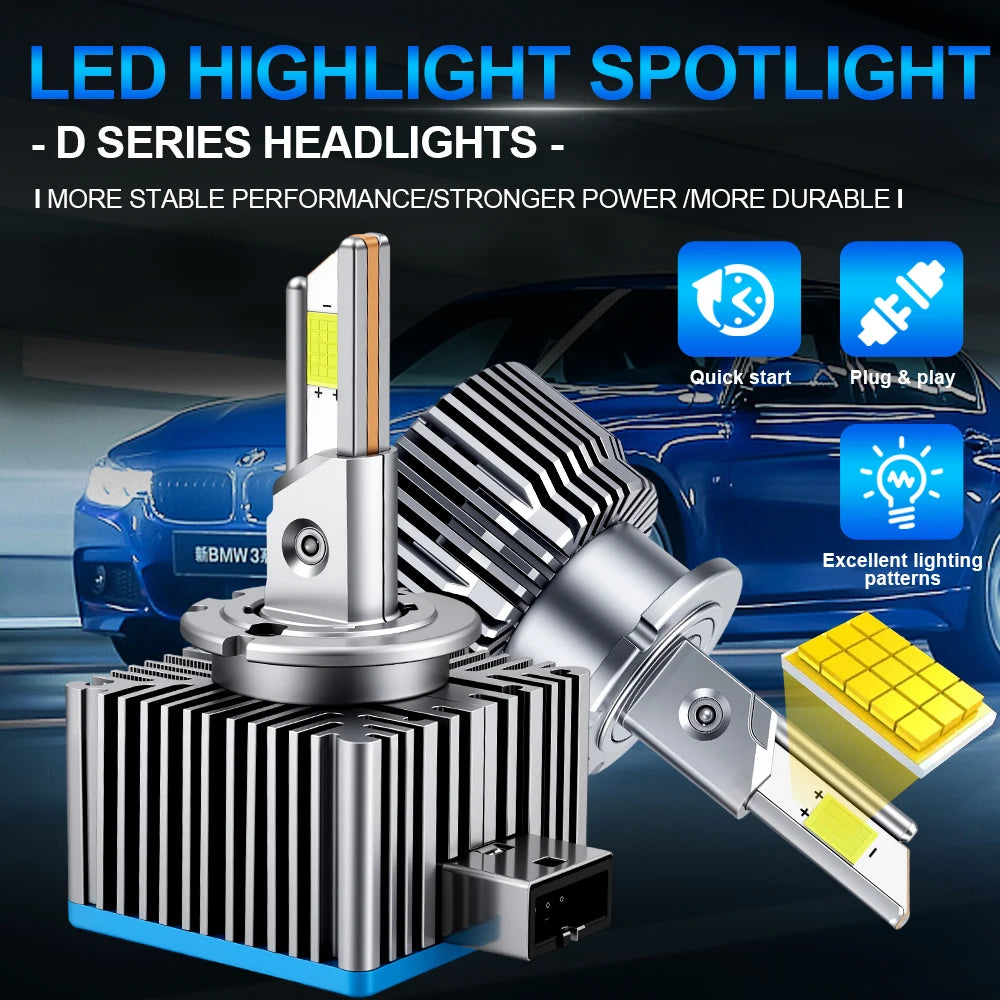 LED Xenon Replacement D1S-D4S