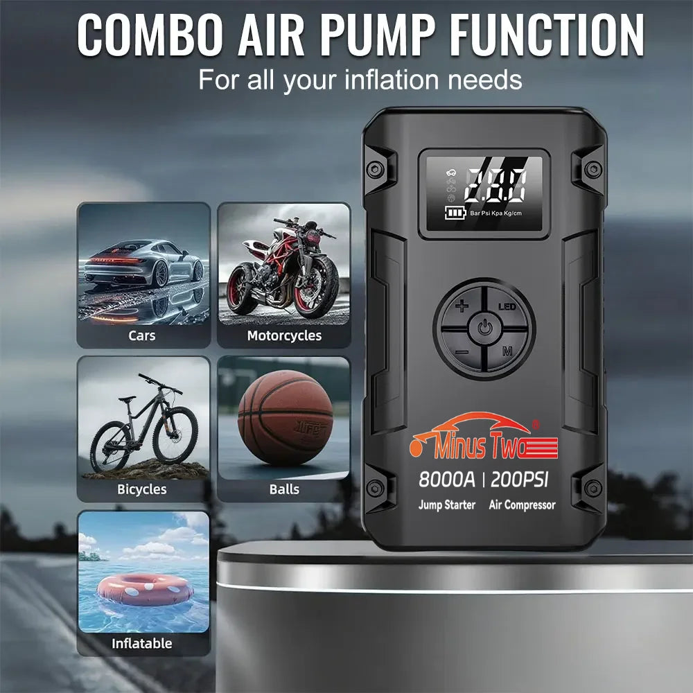 Wireless Car Jump Starter Booster