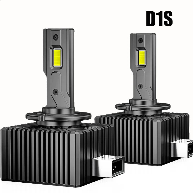 مصباح أمامي LED D1S–D8S بقوة 35 واط و30000 لومن مع نظام Canbus
