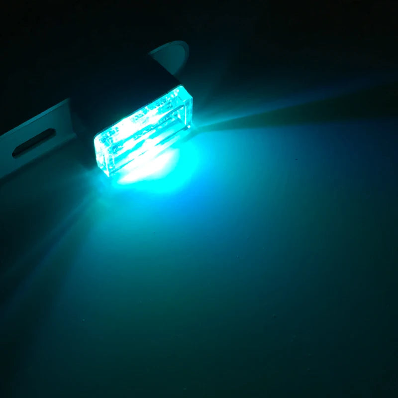 إضاءة LED محيطية صغيرة بمنفذ USB (قطعتان/10 قطع)