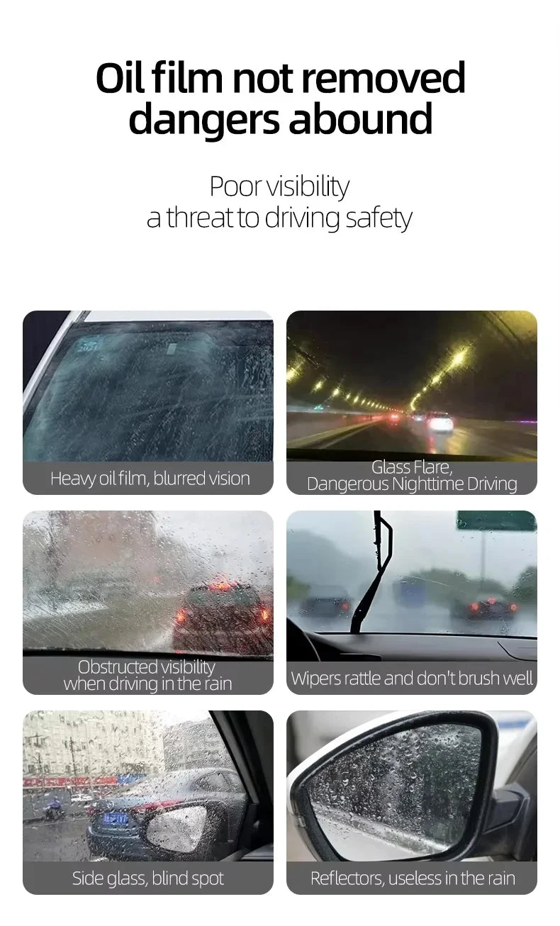 Car Glass Oil Film Remover
