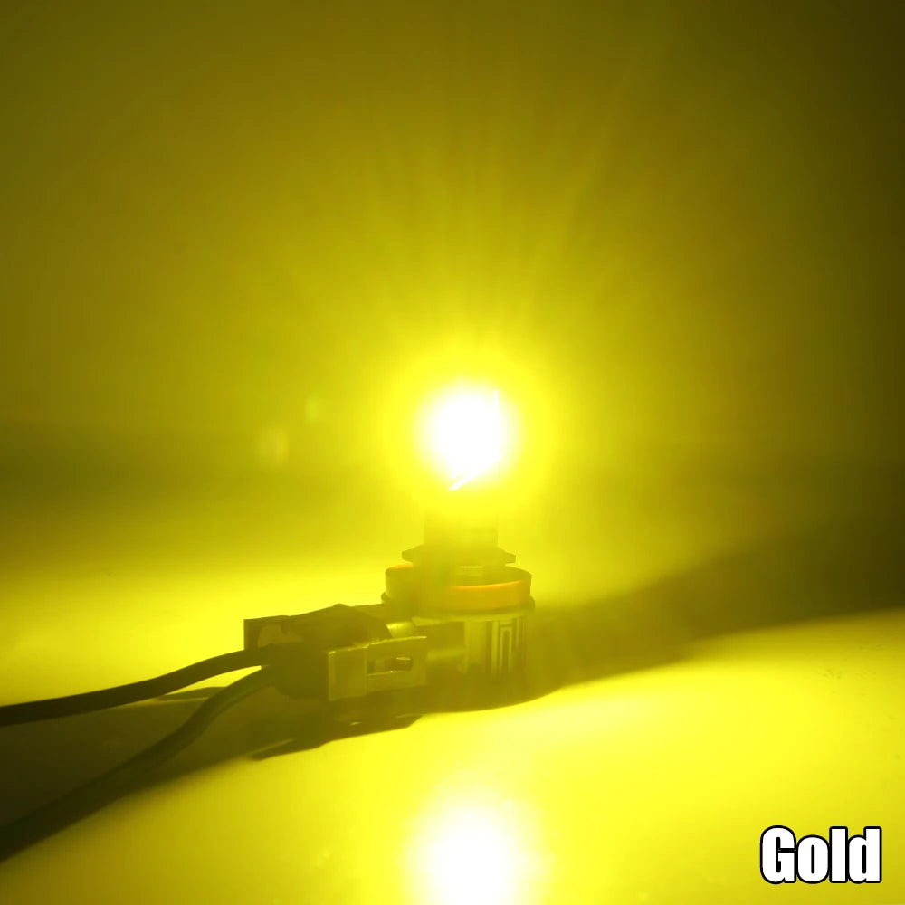 مصباح أمامي LED طراز 9012 H7 بقوة 90 واط و20000 لومن بتقنية Canbus