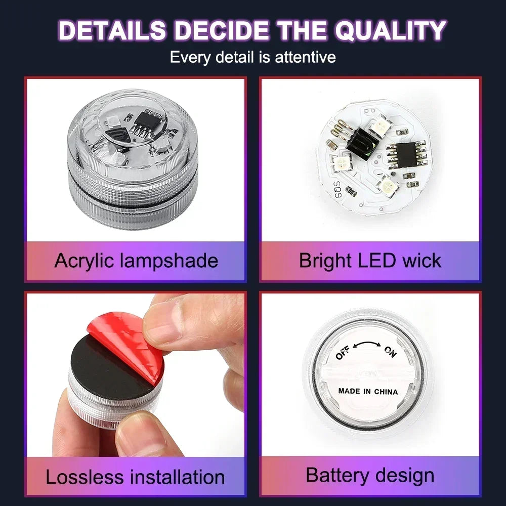 Wireless LED Interior Ambient Light Remote