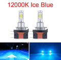 H15/H11B مصباح أمامي LED 30000 لومن (قطعتان)