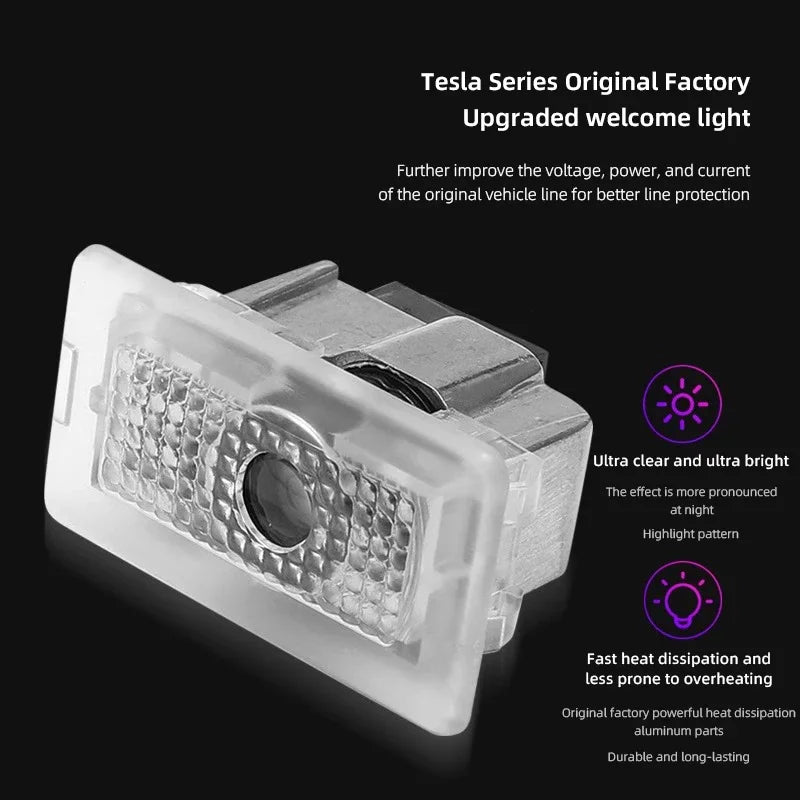 Tesla Door Logo Projector Lights (2PCS)