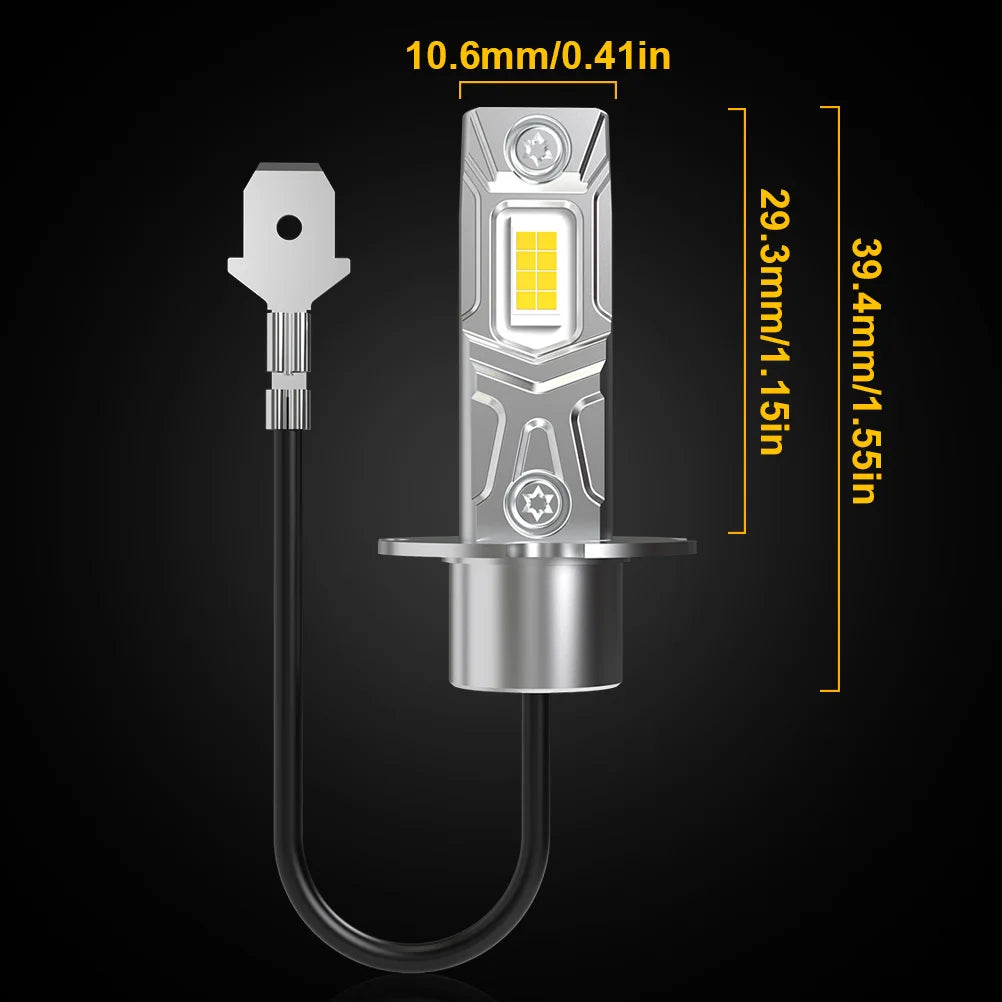 H3 LED Fog Light 6000K (2PCS)