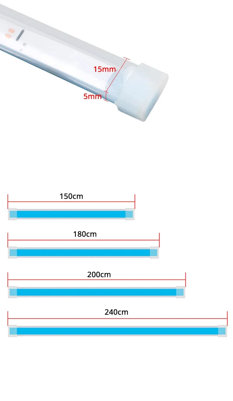 شريط إضاءة LED للنهار 12 فولت بإشارة انعطاف متدفقة