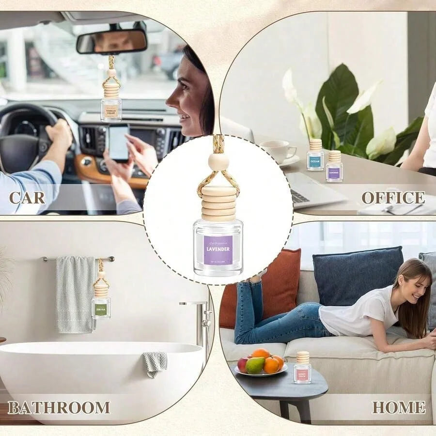 Random 3pcs Car Perfume Pendant