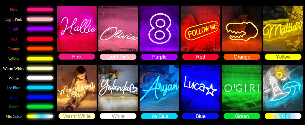 Custom LED Neon Sign Logo Light