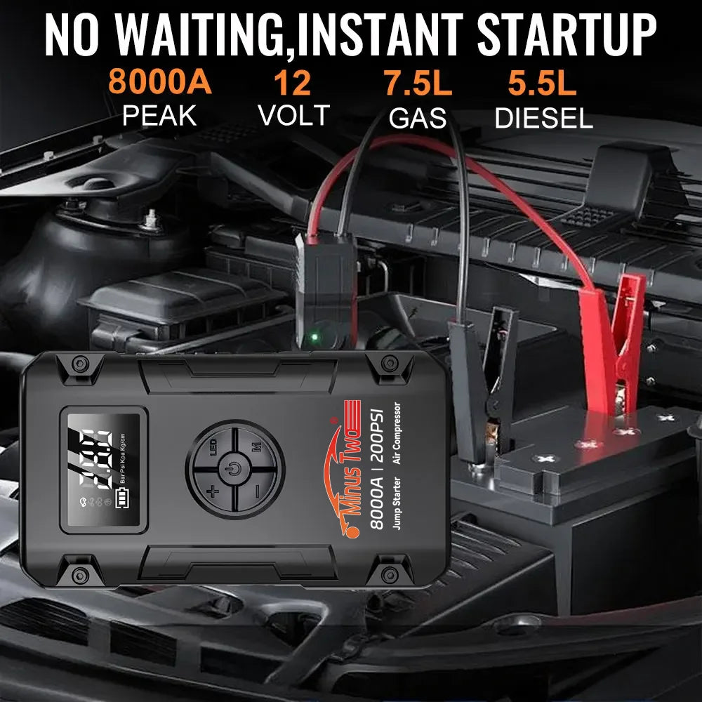 Wireless Car Jump Starter Booster