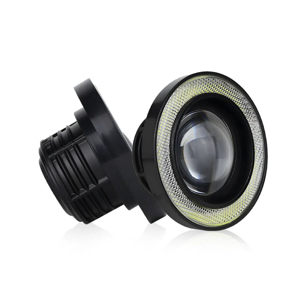 30W LED DRL Fog Light Angel Eye 12V