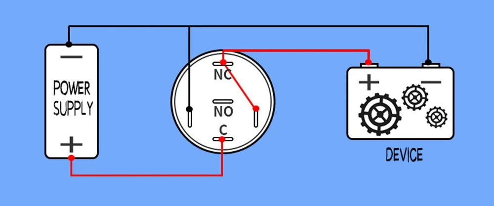 Metal Push Button Switch 12V (5PCS)