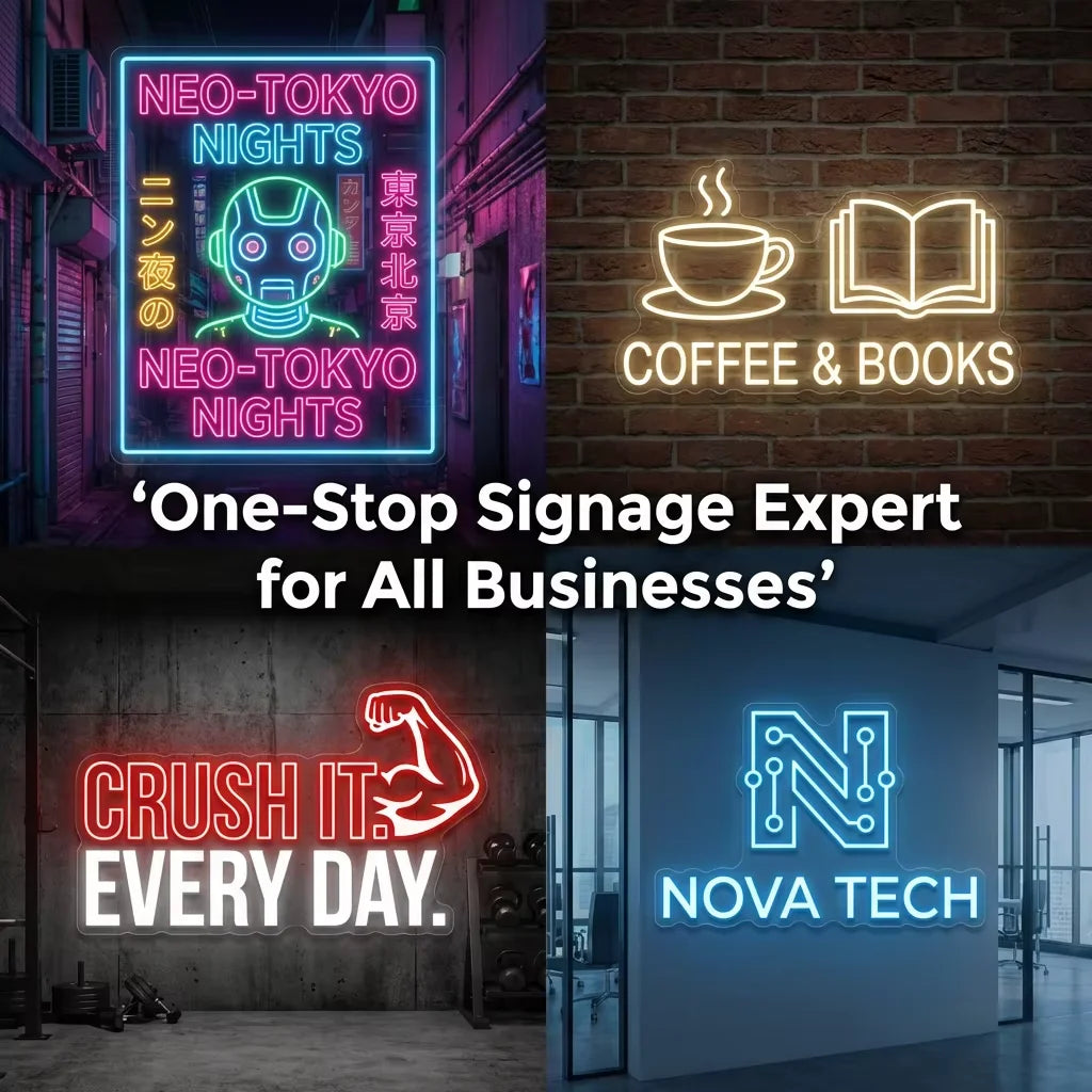 Custom LED Neon Sign Logo Light