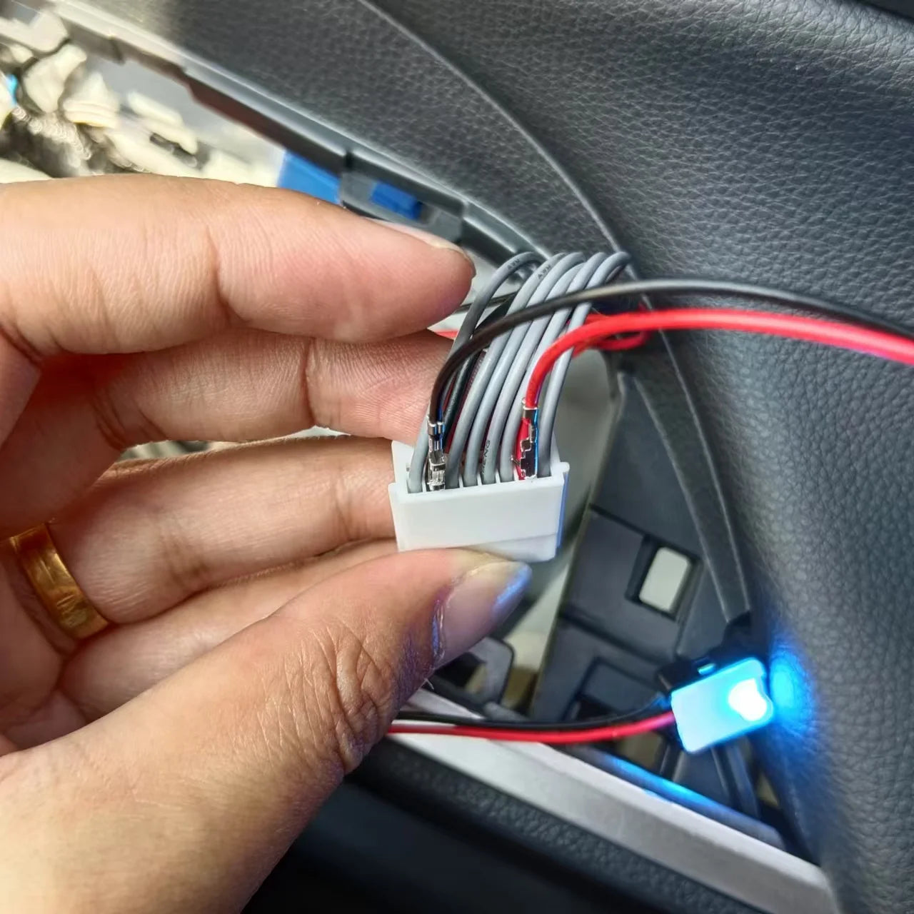 Car Ambient Door Handle LED Light (4PCS)
