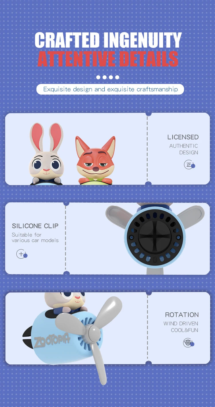 DIY Zootopia Pilot Car Ornament