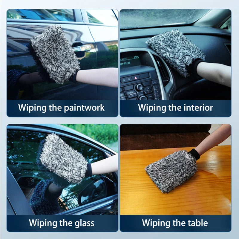 Microfiber Car Wash Gloves