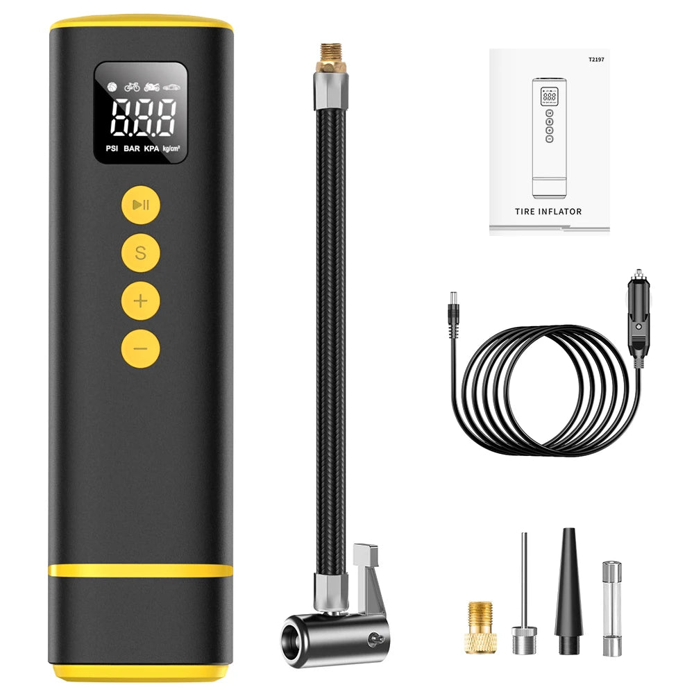CARSUN Mini Tire Inflator Pump