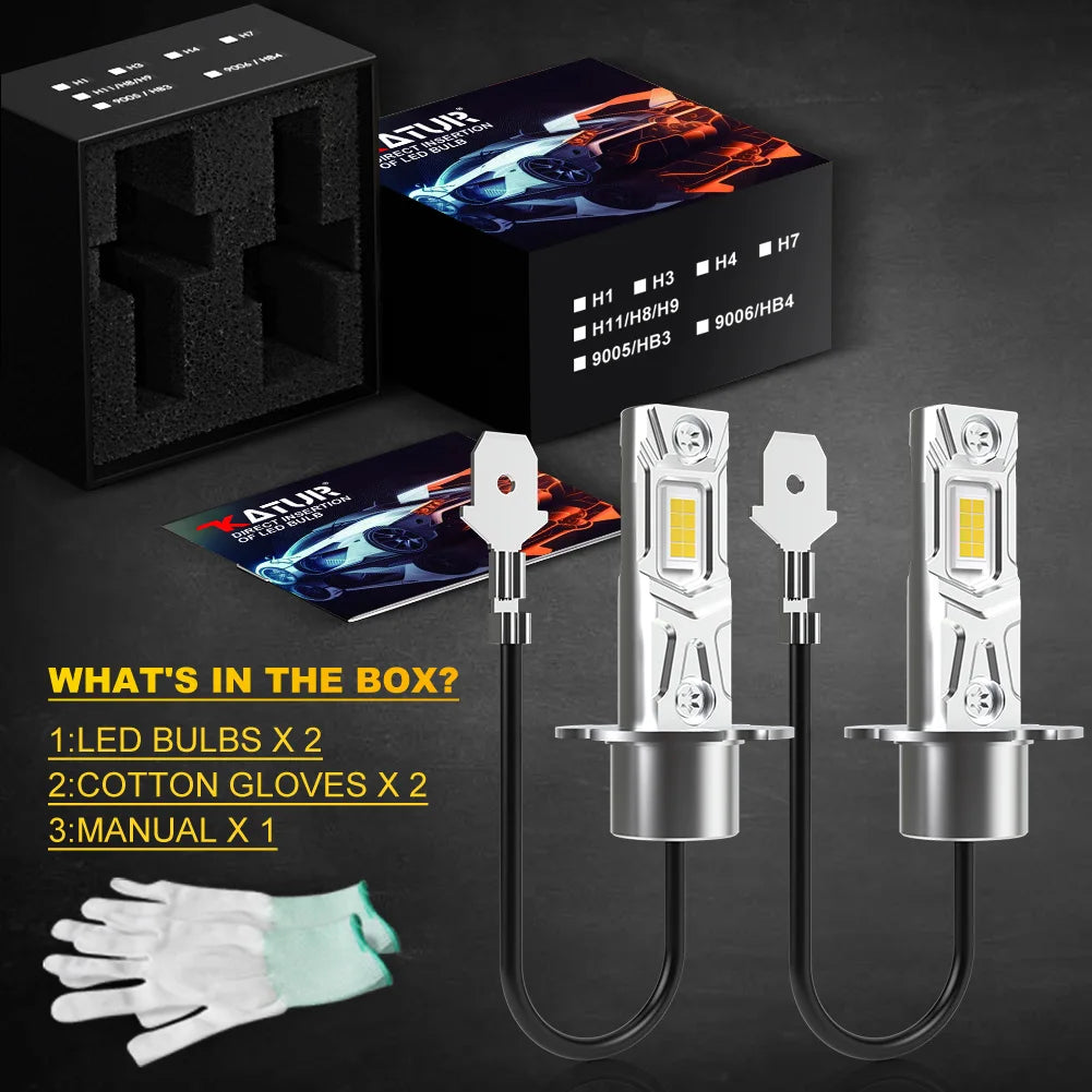 H3 LED Fog Light 6000K (2PCS)