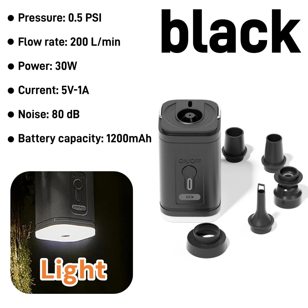 Mini Portable Air Pump 1300mAh