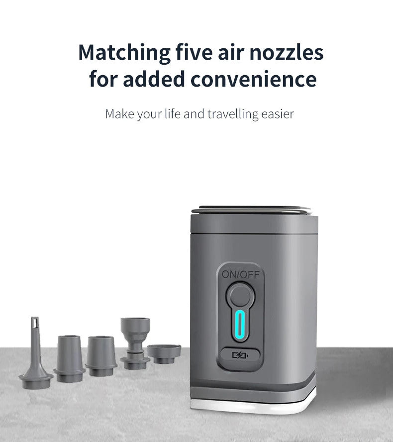 Mini Portable Air Pump 1300mAh