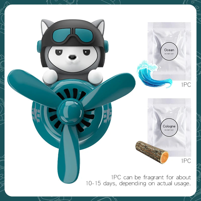 Pilot Dog Car Air Freshener