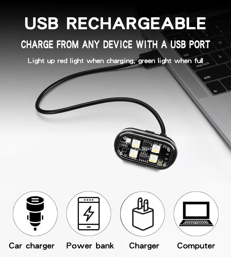 ضوء تحذير ستروب لاسلكي بتقنية RGB LED