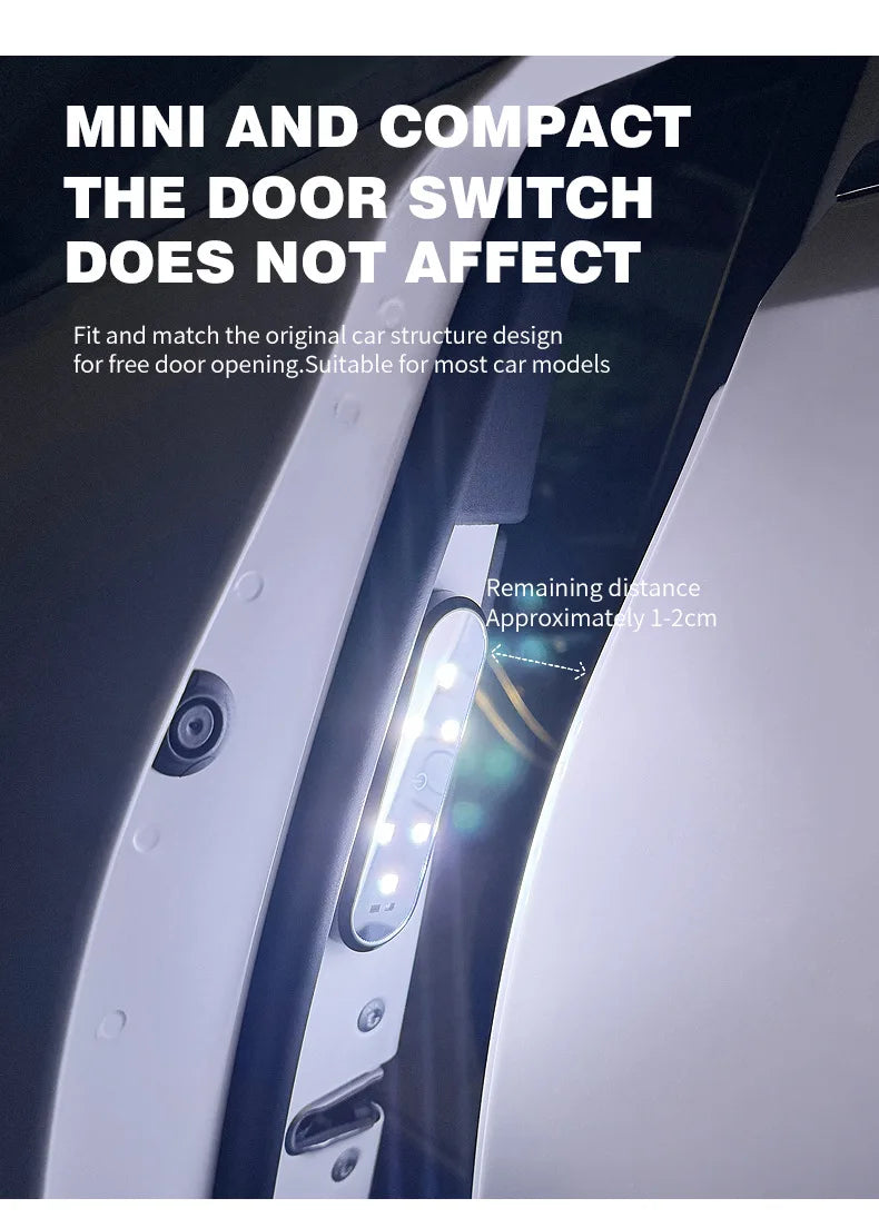 Car Door LED Warning Welcome Light USB