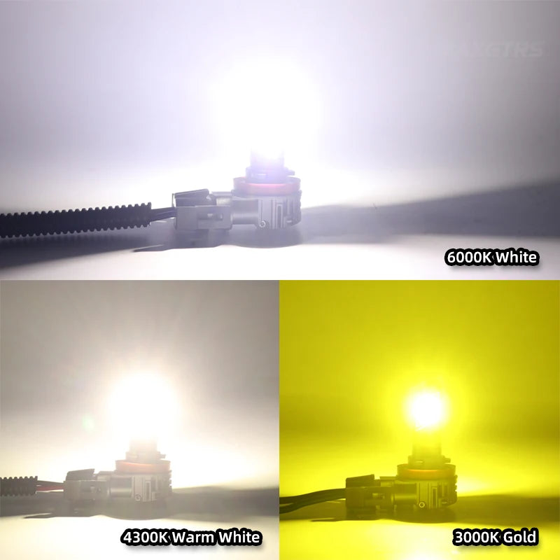 9012 H7 LED Headlight 90W 20000LM Canbus