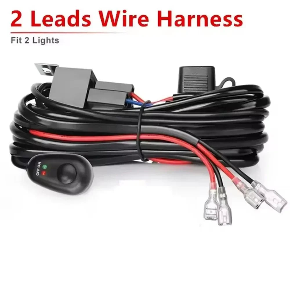 شريط إضاءة LED ثلاثي الأبعاد بصفين 4x4 12 فولت/24 فولت