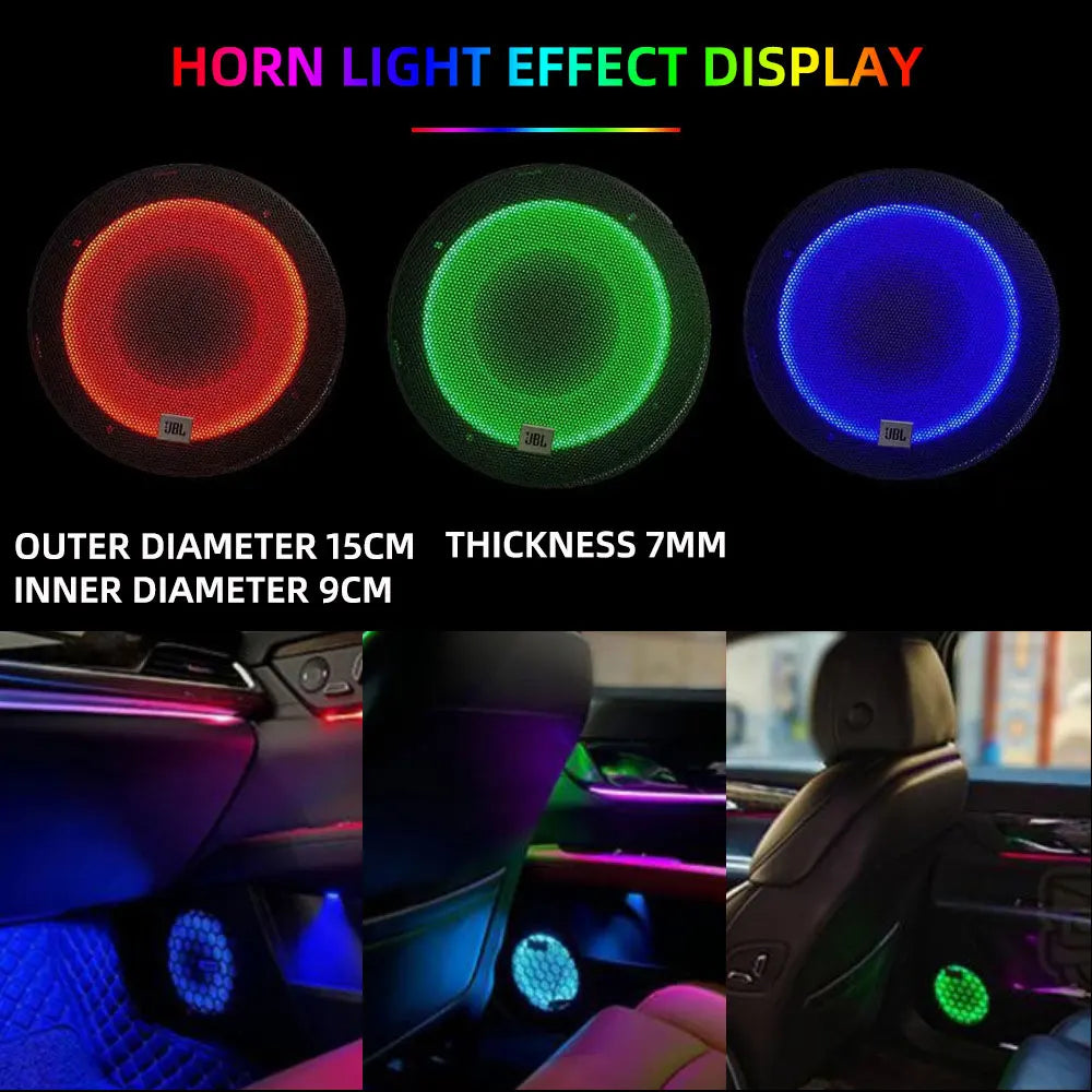 مجموعة إضاءة داخلية للسيارة 22 في 1 RGB