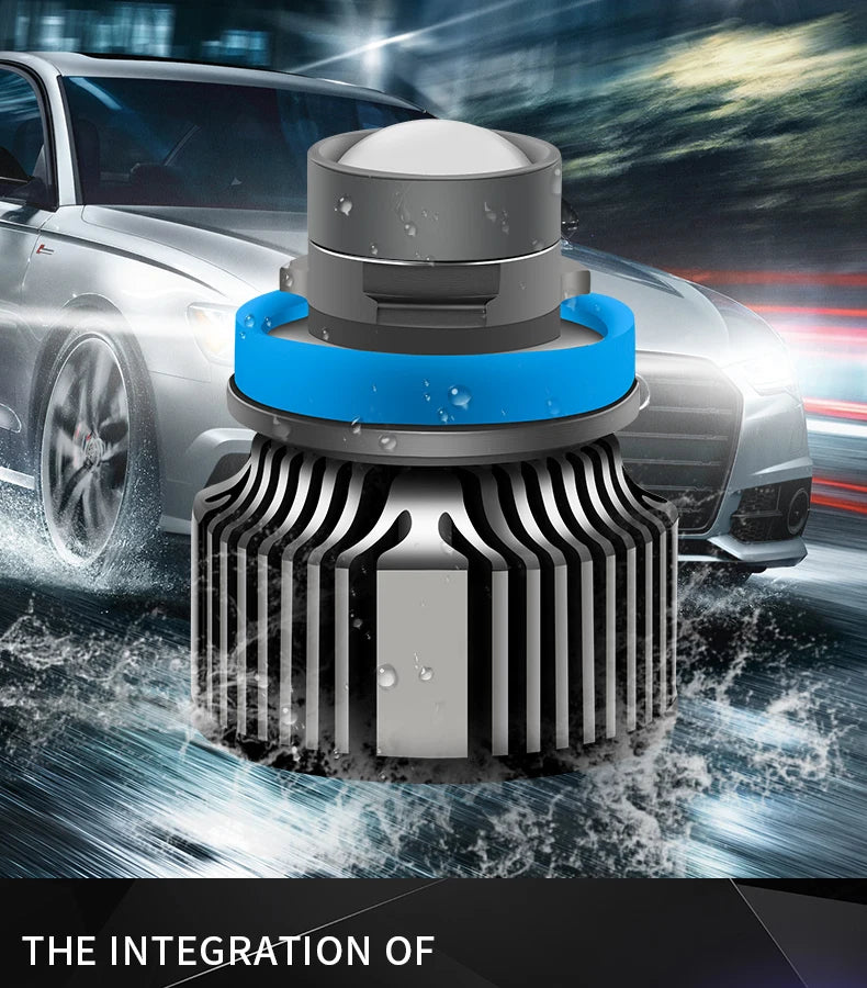 H11 Dual Color LED Laser Fog Light