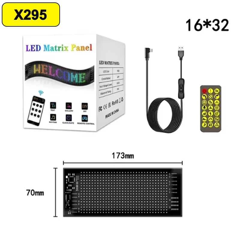 لوحة بكسل مصفوفة LED بتطبيق Demon Eyes