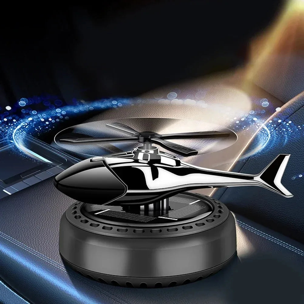 Solar Helicopter Car Air Freshener