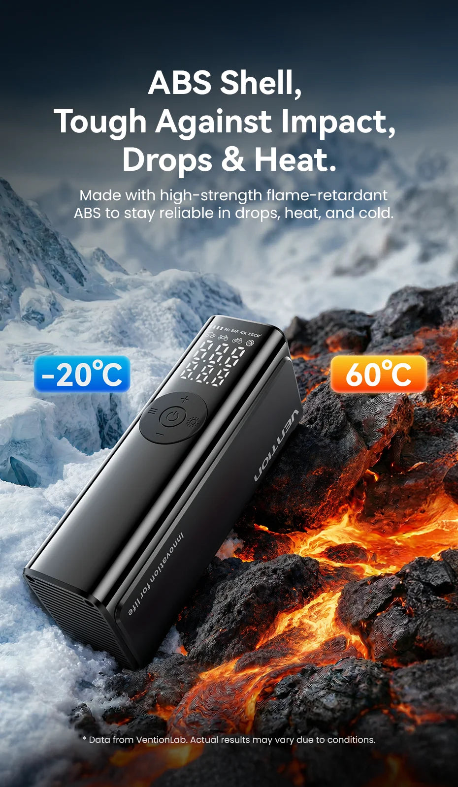 Wireless Tire Inflator 5200mAh