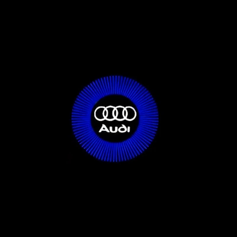 مصابيح أودي LED ضوئية للترحيب على الأبواب
