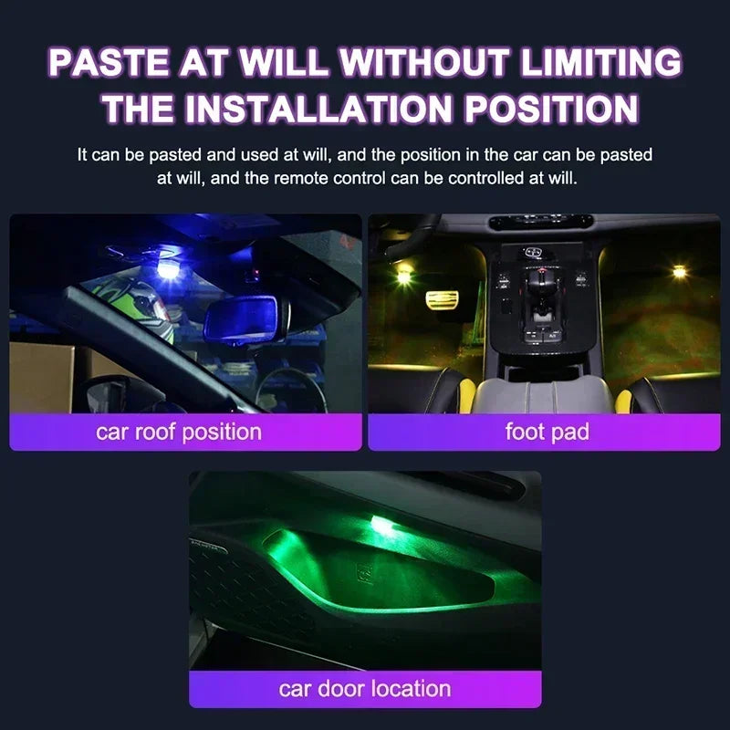 Wireless LED Interior Ambient Light Remote