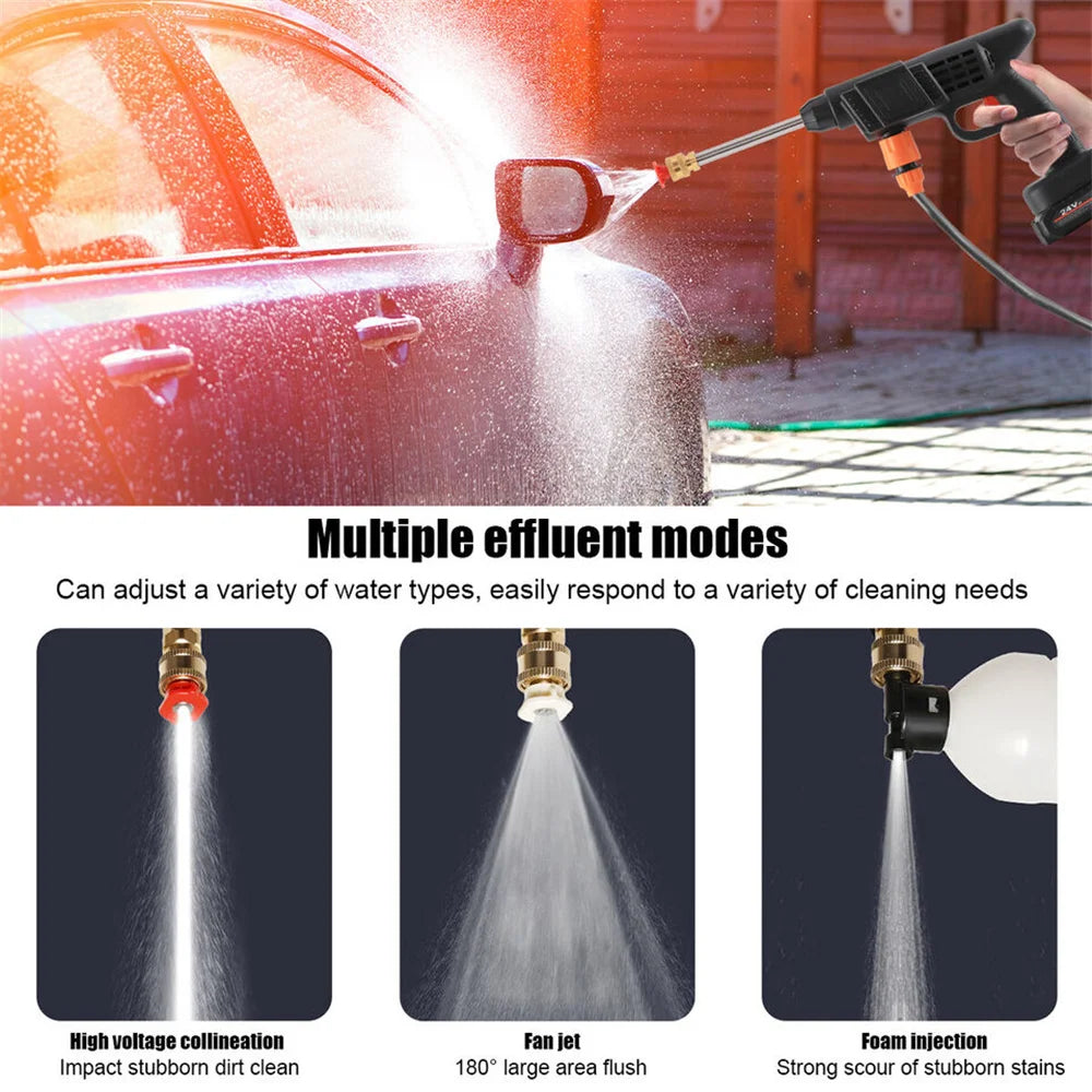 Portable 30Bar Car Wash Gun