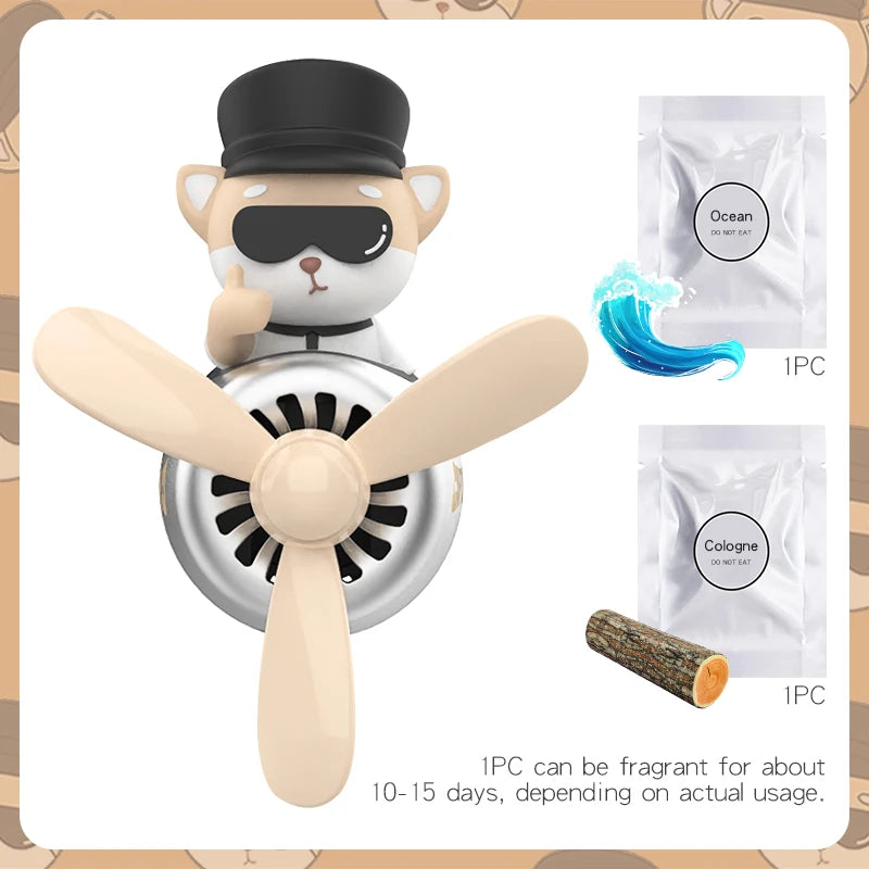 Pilot Dog Car Air Freshener
