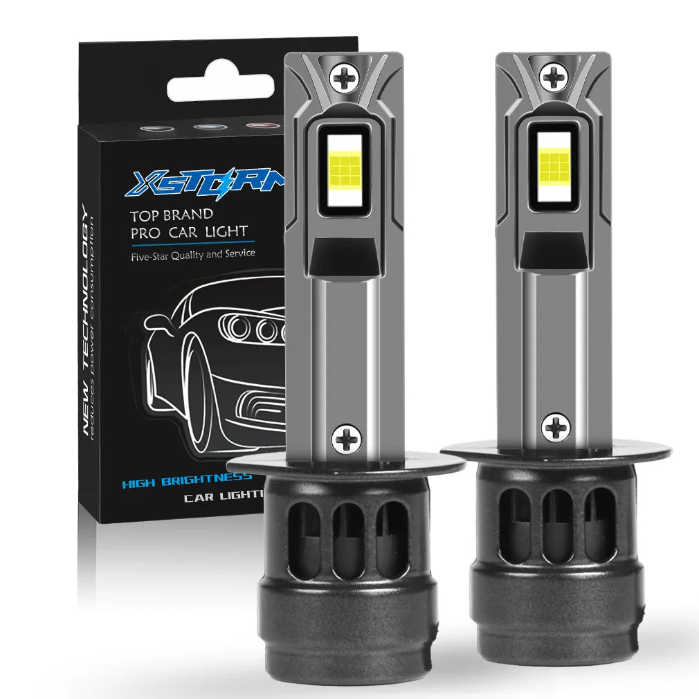 مصباح أمامي LED من XSTORM بقوة 120 واط و 40000 لومن و 6000 كلفن