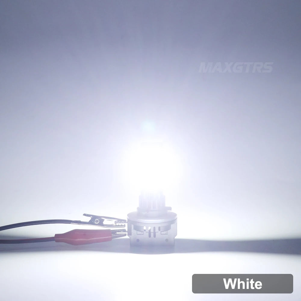مصباح أمامي LED طراز H11B بقوة 55 واط 26000 لومن مزود بتقنية Canbus